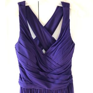 David’s Bridal Bridesmaid dress W10974 Regency